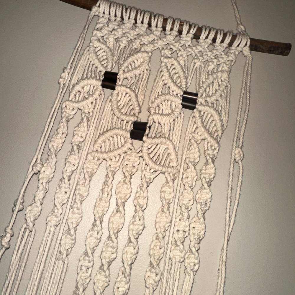 Handmade Bohemian Macrame Wall Hanging